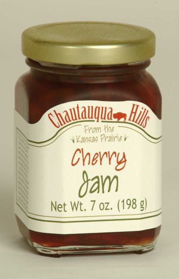 Chautauqua Hills Cherry Jam, 9 Ounce by The Red Buffalo