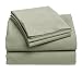 400-Thread-Count 100% Cotton Sateen Queen Sheet Set, Celadon
