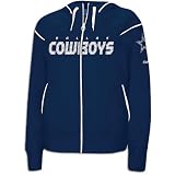 Apparel : Dallas Cowboys Woman's Dazzle Trim Shuttle Hoodie