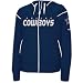 Dallas Cowboys Woman's Dazzle Trim Shuttle Hoodie