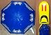 RACE CAR BLUE VINYL UMBRELLA
