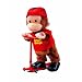 Russ Applause 11.5" Curious George Musical Scooter