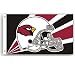 Arizona Cardinals NFL Helmet Design 3x5 Banner Flag by Fremont Die