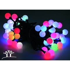 50er LED Farbwechsel-Lichterkette f�r innen & au�en