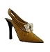 Crocodile Print Shoe - Hair Brush Holder 6.5L Camel-Brown