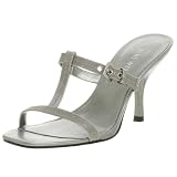 Nine West Women's Marbuck Sandal,Pewter Leather,9.5 M