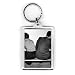 Marriage A couple who seem to have marital problems - Acrylic Keyring - Art247 - Standard Size