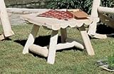White Cedar 24 X 24 Square Table