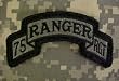 75th Ranger RGT ACU Patch Foliage Green