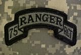 75th Ranger RGT ACU Patch Foliage Green