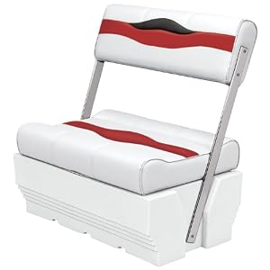 Wise Premium Pontoon Flip-Flop Cooler Seat by
