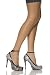 HH-BAM-19, 4 in Square Toe Pull Over Platform With Ankle Strap
