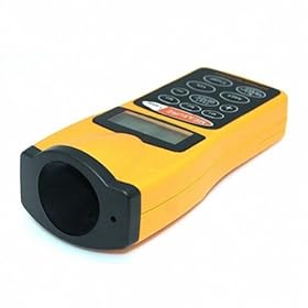 eFashion Waterproof LCD Ultrasonic Distance Measurer Area & Volume Calculator with Laser Pointer