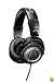 Audio-Technica ATH-M50 Professional Studio Monitor Headphones with Coiled Cable