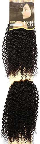 Savena 3Bundles/lot 8'' Synthetic Hair Extension Kinky Curly 50g/Bundle Hair Weaving (2#)