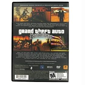 Grand Theft Auto San Andreas for Playstation 2