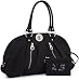 Baggallini Shanghai Satchel, Black,One Size
