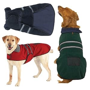 Reflective Safety Dog Fleece Jackets
