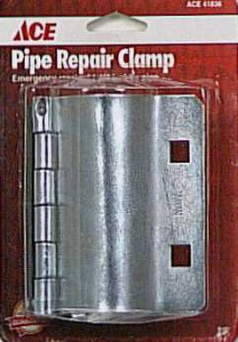 ACE TRADING - BRASSCRAFT 74-1531A ACE” PIPE REPAIR CLAMP Picture