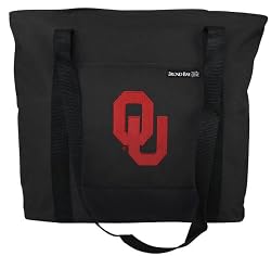 University of Oklahoma Tote Bag OU Logo - For Travel or Beach Gift Ideas for Man Men Him Her Women Ladies or College Fans Students OFFICIAL NCAA MERCHANDISE