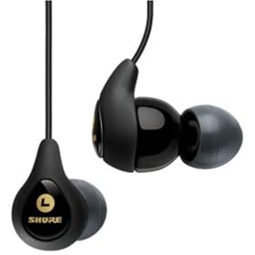 Shure SE115-K Sound Isolating Earphones with Dynamic Microspeaker II (Black)