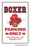 BOXER ~Sign~ parking fighter boxing gloves title gift