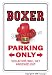 BOXER ~Sign~ parking fighter boxing gloves title gift