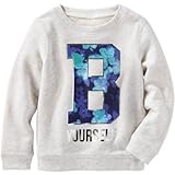 OSHKOSH(オシュコシュ) ヘザー フレンチテリー プルオーバー カラー トップス長袖Tシャツ 6歳【並行輸入】