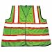 Safety Vest 9582-2X  High Visibility Reflective Stripe Class II Protection Mesh XX-Large 2 vests per Pack