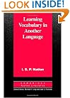 Learning Vocabulary in Another Language (Cambridge Applied Linguistics)