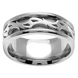 Double Spiral Celtic Men