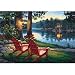 ADIRONDACK EVENING PAINT BY NUMBER