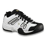 Wilson Pro Staff Fusion Boys Tennis Shoe   White/Black/Gold