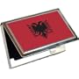 Albania Flag Business Card Holder