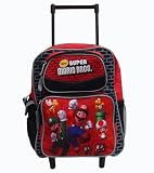 Super Mario Brothers 12" Toddler Rolling Backpack