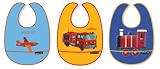 Crocodile Creek 3 Bib Set - Transportation
