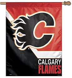 Calgary Flames 27"x37" Banner - Hockey Sports Merchandise