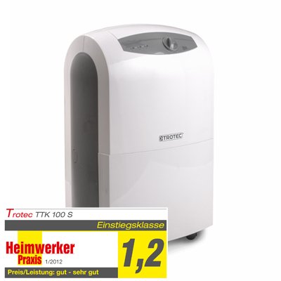 TROTEC Luftentfeuchter TTK 100 S (bis 30 L/Tag)