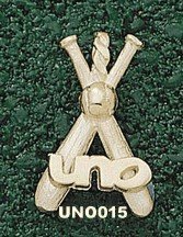 Univ Of New Orleans 1/8" Uno Bats Charm/Pendant