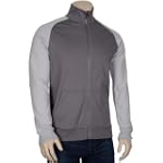 Hugo Boss Mens Gray Track Jacket X-Large XL Euro 54 Zip Front Dupuis