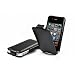 StilGut SlimCase exklusive Tasche f�r Apple iPhone 4/ 4s Smartphone aufklappbar in schwarz