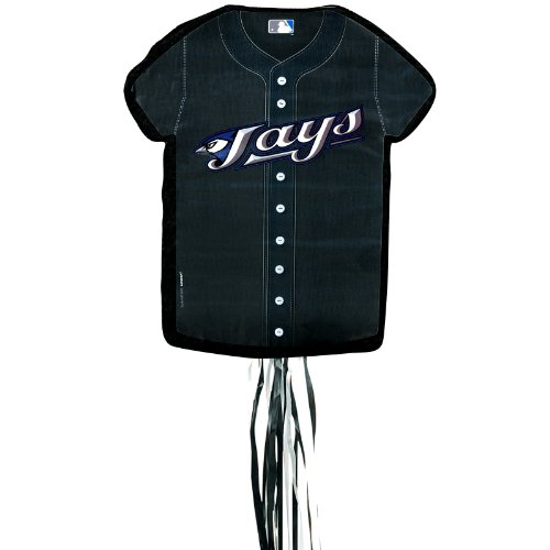 Toronto Blue Jays Baseball - Shirt Shaped Pull-String Pinata
