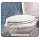 Mayfair 20SLOWC 000 Slow-Close Plastic Toilet Seat with Lift-Off Hinges, STA-TITE Seat Fastening System and DuraGuard Antimicrobial, Round, White