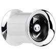 0 Gauge Black Stainless Steel Spinner Pinwheel Tunnel