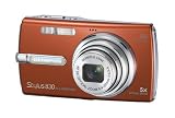 Olympus Stylus 830 8MP Digital Camera with Dual Image Stabilized 5x Optical Zoom (Orange)