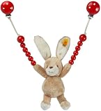 Steiff 232541 - Hase beige Kinderwagenkette
