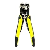 Winhi　自動ワイヤーストリッパー　オートマルチストリッパ　ストリップ線径自動調整　絶縁　0.2~6.0mm2　黄色
