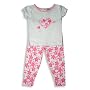 B.T. Kids   Infant Baby Girls Short Sleeved Cotton Pajama Set  Yellow