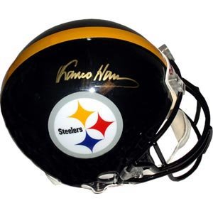 Franco Harris Signed Steelers Mini Helmet