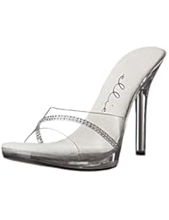 Shoes: Ellie Shoes Womens 502 Jesse Dress Sandal, Clear, 6 M US - Ellie Shoes